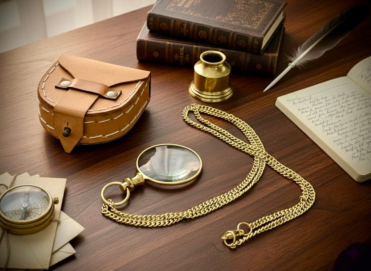 The Explorer’s Solid Brass Monocle